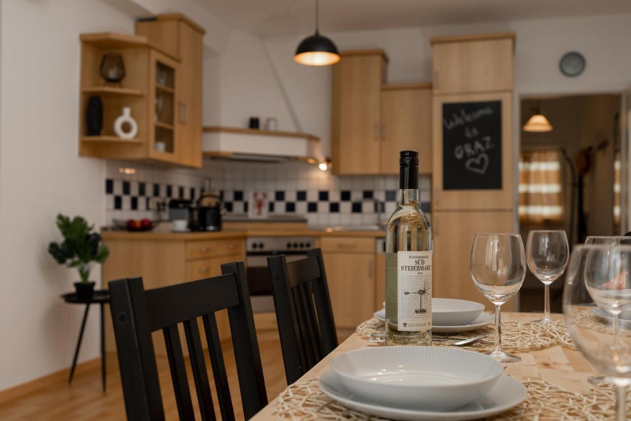 Fresh Apartment With Terrace + Free Parking Грац Екстериор снимка